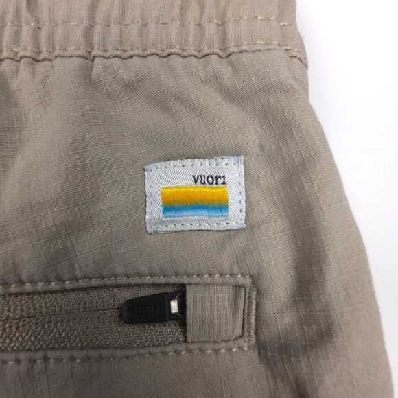 VUORI Ripstop Short Sesame Athletic Athleisure Gorpcore Casual Beachy Normcore - Picture 7 of 10